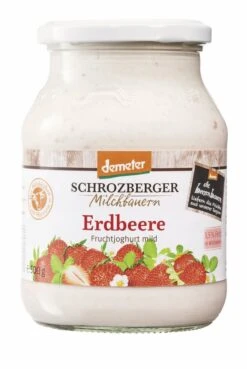 Schrozberger Milchbauern Joghurt Erdbeere, 500 Gr