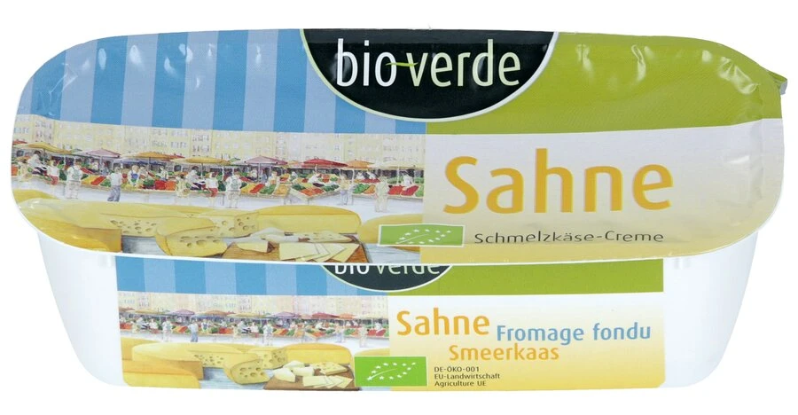 Bio-verde Sahne Schmelzkäse, 175 G Becher 1 Bio-verde Sahne Schmelzkäse, 175 G Becher