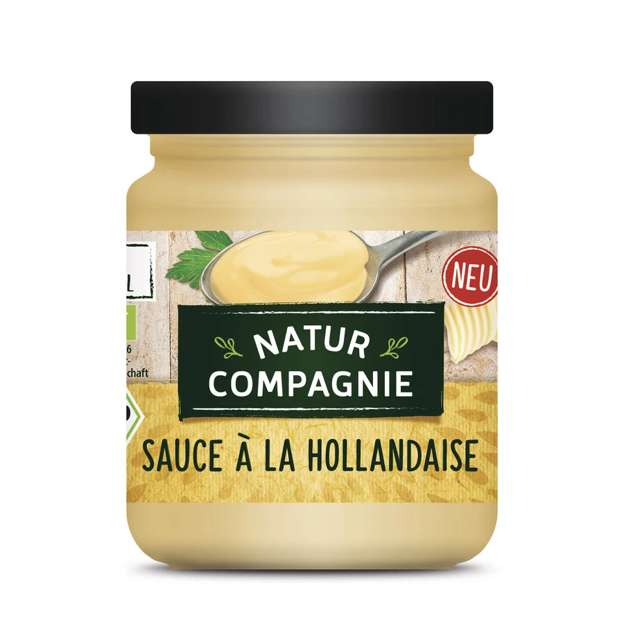 Natur Compagnie Sauce à La Hollandaise, 240 G Glas 1 Natur Compagnie Sauce à La Hollandaise, 240 G Glas